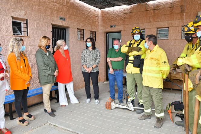 Inauguración del neuvo espacio para el Infoca cedido por el Ayuntamiento de Motril (JUNTA)