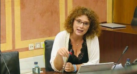 Mar Sánchez, parlamentaria Andaluza de Ciudadanos (CS) 