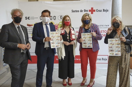 Presentación del SOrteo del oro de la Cruz Roja ( (JAVIER ALGARRA / AYUNTAMIENTO)