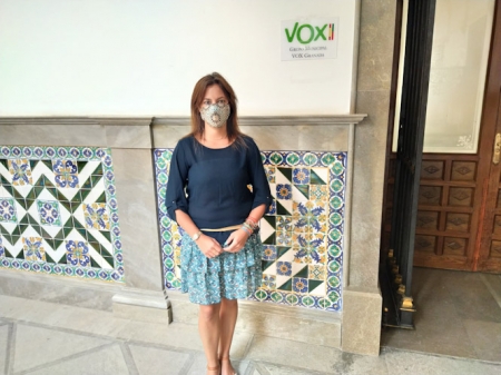 Mónica Rodríguez concejal de VOX en el Ayuntamiento de Granada (VOX) 