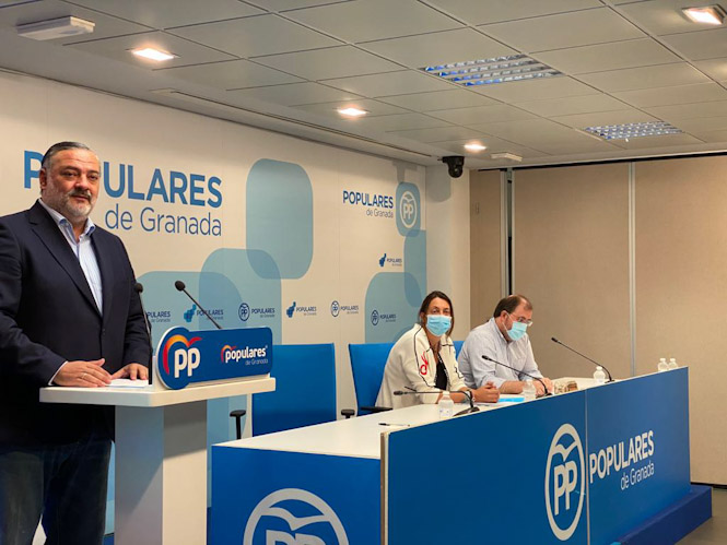 Pablo García en su despedida como presidente provincial (PP) 