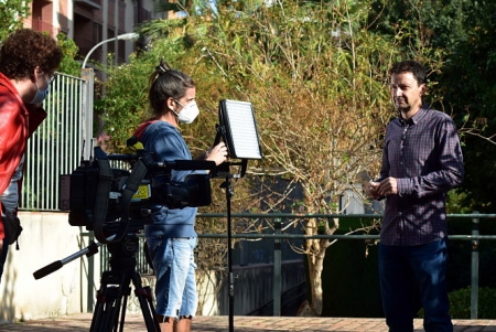 Imagen de la grabación (J. GROSSO / DIPGRA)