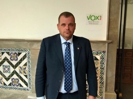 Onofres Miralles, portavoz de VOX en el AYuntamiento de Granada (VOX)