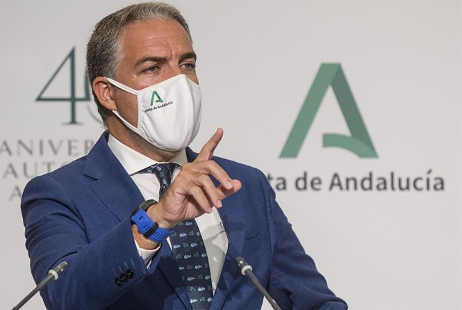 El consejero de la Presidencia, Administración Pública e Interior y portavoz del Gobierno, Elías Bendodo, en una imagen de archivo (MARÍA JOSÉ LÓPEZ - EUROPA PRESS) 