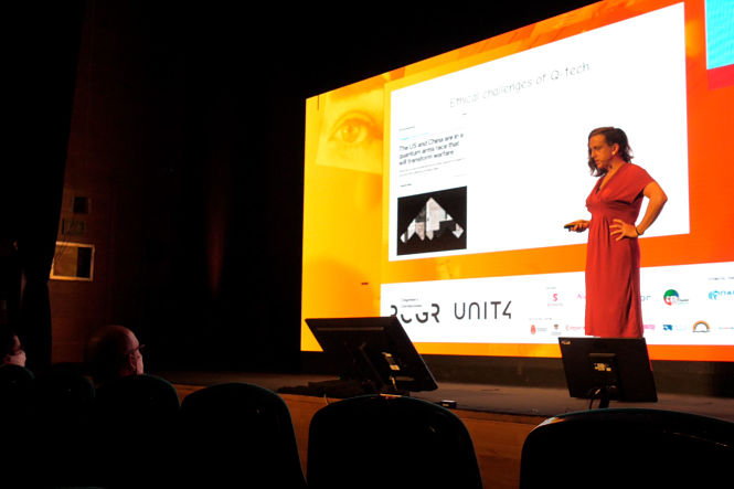 La científica de la Universidad de Granada Juani Bermejo (SOUTH TECH WEEK)