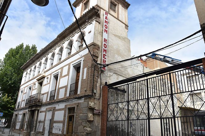 Imagen de la fachada del Palacio de los Marqueses de Cadimo (AYTO. BAZA) 