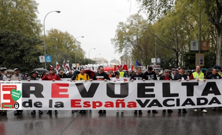 Manifestación de la España Vaciada (AAF COMARCA DE BAZA) 