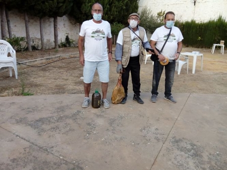 Imagen de los tres ganadores (AYTO, MONTEFRIO)