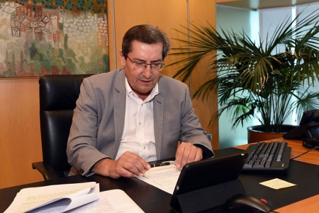 El Presidente de la Diputación de Granada, José Entrena (R. MARTÍNEZ / DIPGRA)