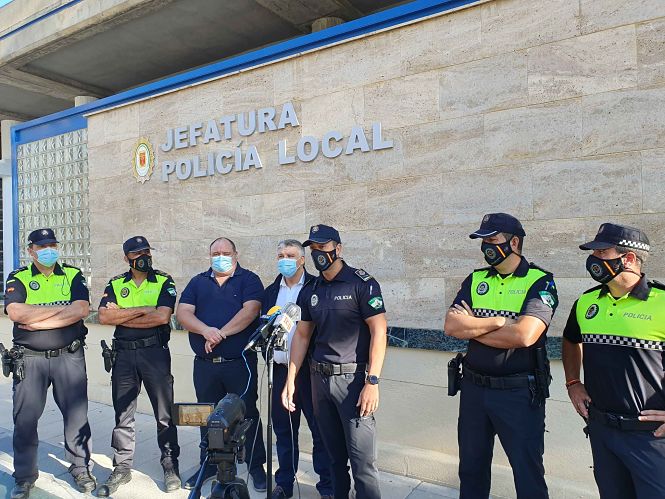 Imagen de la rueda de prensa donde se ha ehcho balance del inicio del curso (AYTO. GUADIX)