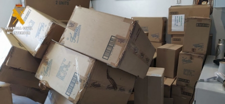 Imagen del material recuperado (GUARDIA CIVIL) Imagen del material recuperado (GUARDIA CIVIL)