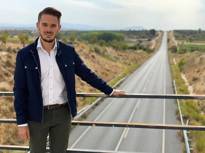 El portavoz de Ciduadanos en el Ayuntamiento de Huéscar, Ramón Martínez (CIUDADANOS)