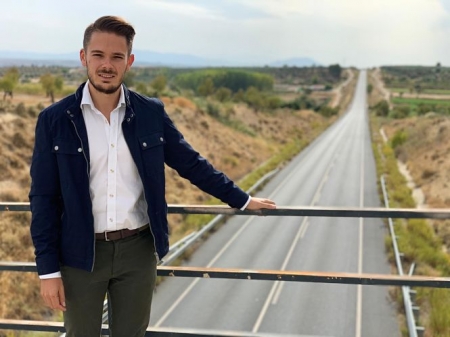 El portavoz de Ciduadanos en el Ayuntamiento de Huéscar, Ramón Martínez (CIUDADANOS)