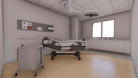 Infografía que muestrá cómo será un paritorio (JUNTA DE ANDALUCÍA)