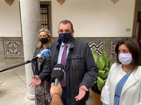 El grupo municipal de Vox pide una comisión sobre la gestión del foco de Covid-19 en el Ayuntamiento de Granada (VOX)
