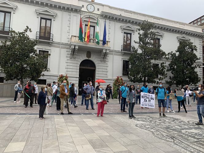 Concentración en la Plaza del Carmen (PSOE)