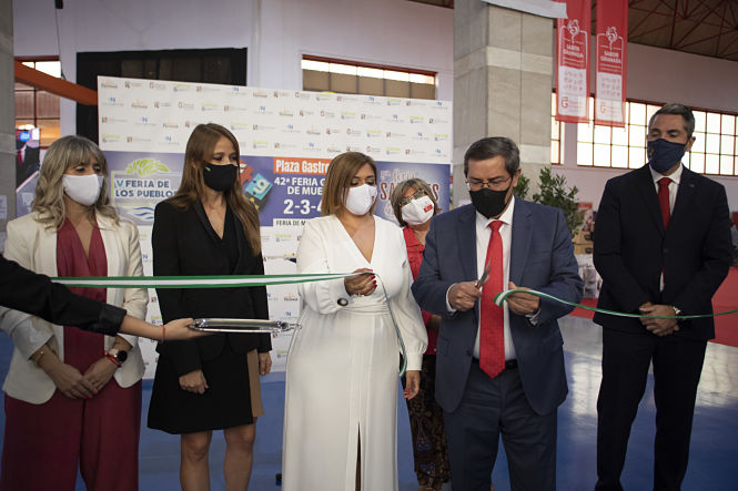 Imagen de la inauguración de la Feria de Muestras (FERMASA) 