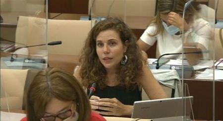 Ana Villaverde, parlamenatria andalzua de Adelante Andalucia (ADELANTE)