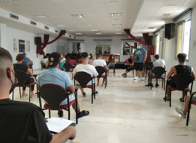 Inicio de los talleres formativos (AYTO. MOTRIL)