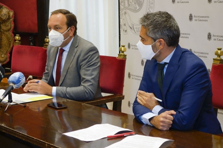 Imagen de la presentación del convenio (JAVIER ALGARRA / AYUNTAMIENTO) Imagen de la presentación del convenio (JAVIER ALGARRA / AYUNTAMIENTO)