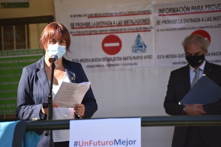 Imagen de la lectura del manifiesto (m. MUÑOZ / DIPGRA) Imagen de la lectura del manifiesto (m. MUÑOZ / DIPGRA)