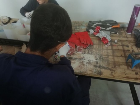 Imagen de un menor en un centro de internamiento (JUNTA) Imagen de un menor en un centro de internamiento (JUNTA)