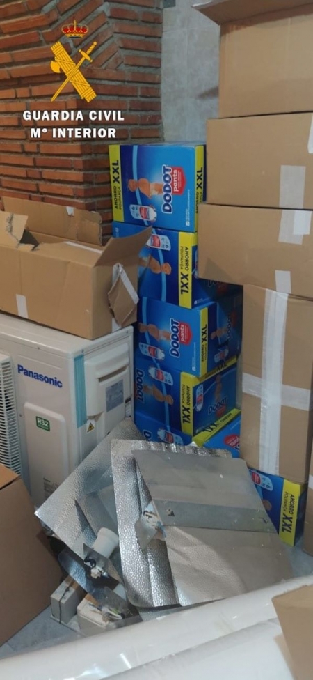 Imagen del material recuperado (GUARDIA CIVIL)