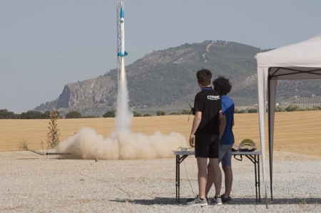 Una de las actividades del programa Esero en el Parque de las Ciencias (PARQUE DE LAS CIENCIAS) Una de las actividades del programa Esero en el Parque de las Ciencias (PARQUE DE LAS CIENCIAS)