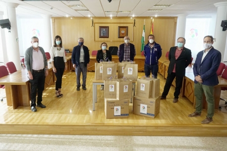 Mascarillas que han sido entregadas (AYTO. ARMILLA)