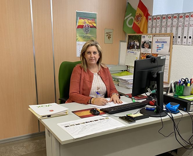 Beatriz Sánchez Agustino, concejal de VOX en el Ayuntamiento de Granada (VOX) 
