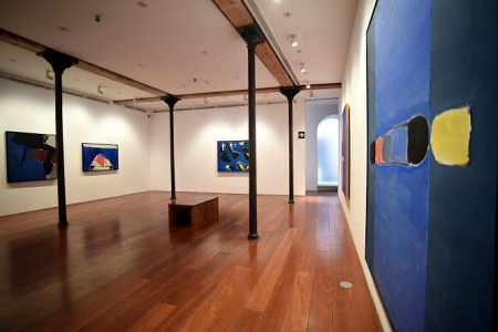 Imagen de la expocisión dedicada a José Guerrero (R. MARTÍNEZ / DIPUTACIÓN)