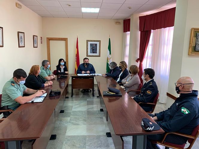 Junta de seguridad en Montejícar (SUBDELEGACIÓN)