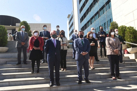 Foto de familia de los premios AOVE (R. MARTÍNEZ /DIPGRA) 