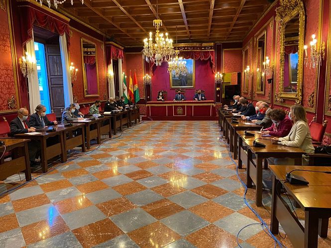 Junta Local de Seguridad celebrada en el Ayuntamiento de Granada (AYUNTAMIENTO DE GRANADA) 