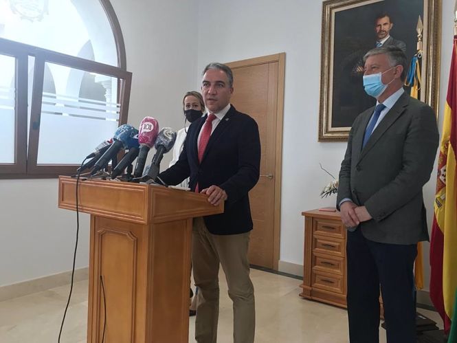 El consejero de Presidencia de la Junta, Elías Bendodo (EUROPA PRESS) 