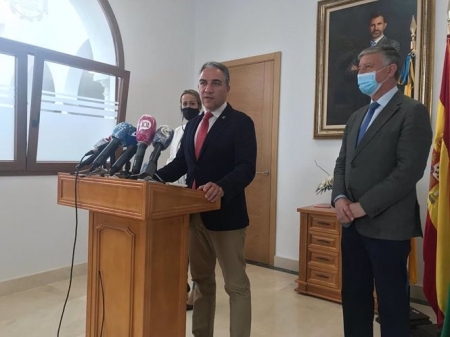 El consejero de Presidencia de la Junta, Elías Bendodo (EUROPA PRESS) 