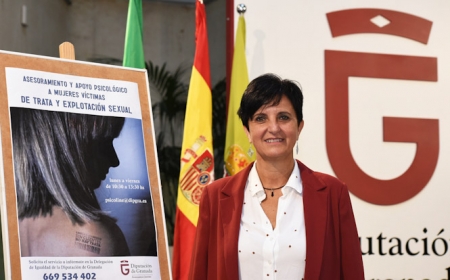 La Diputada de Igualdad, Mercedes Garzón (DIPUTACIÓN)