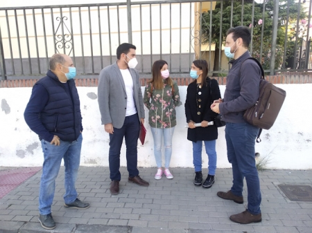 Miembros del PSOE en su visita a Dúrcal (PSOE) Miembros del PSOE en su visita a Dúrcal (PSOE)