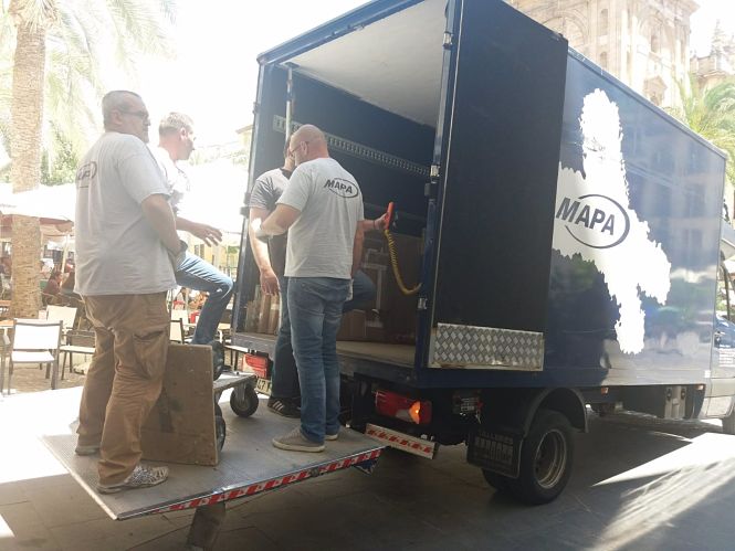 Llegada a Granada del legado de Lorca (EUROPA PRESS) 