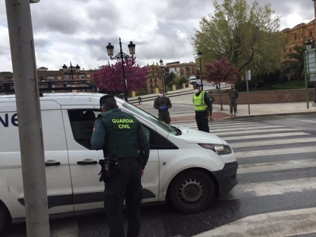 Control de la Guardia Civil en el marco del estado de alarma, en imagen de archivo (GUARDIA CIVIL) 