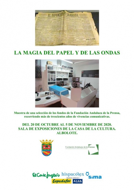 Cartel de la exposición (FUNDACIÓN ANDALUZA DE LA PRENSA) 