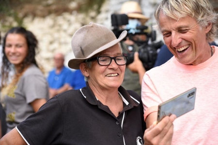 Imagen de la grabación del programa (J. GROSSO/ DIPUTACIÓN) Imagen de la grabación del programa (J. GROSSO/ DIPUTACIÓN)