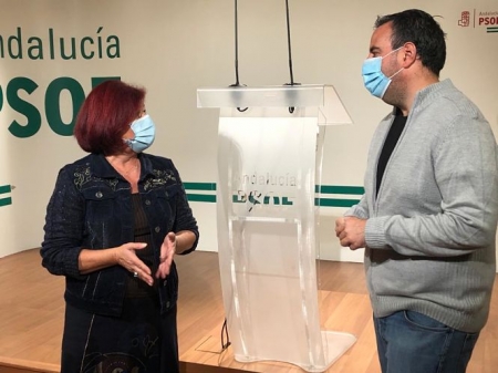Imagen de la rueda de prensa (PSOE) Imagen de la rueda de prensa (PSOE)