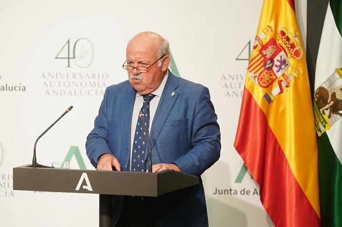 El Delegado de Salud y Familias, Jesús Aguirre (JUNTA DE ANDALUCIA)