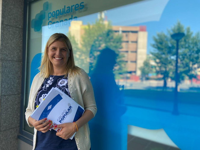 Inmaculada Hernández, portavoz del PP en Diputación (PP)