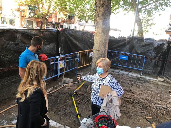 Visita a una de las actuaciones (AYTO. GRANADA) 