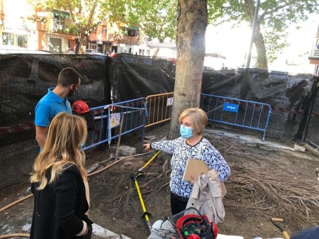 Visita a una de las actuaciones (AYTO. GRANADA) 