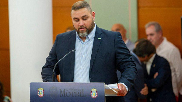 Miguel Ángel López, concejal de VOX en el Ayuntamiento de Granada (VOX) 