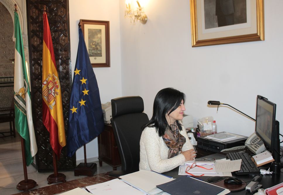La Subdelegada del Gobierno, Inmaculada López Calahorro (SUBDELEGACIÓN)