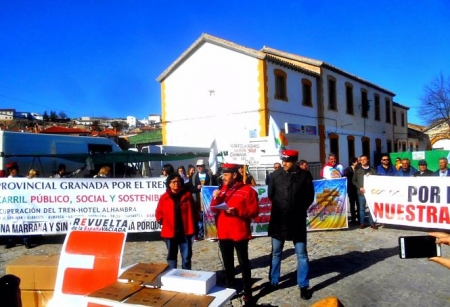 Acto reivindicativo por la reapertura de la línea férrea Guadix-Baza-Almanzora-Lorca (AMIGOS DEL FERROCARRIL COMARCA DE BAZA)